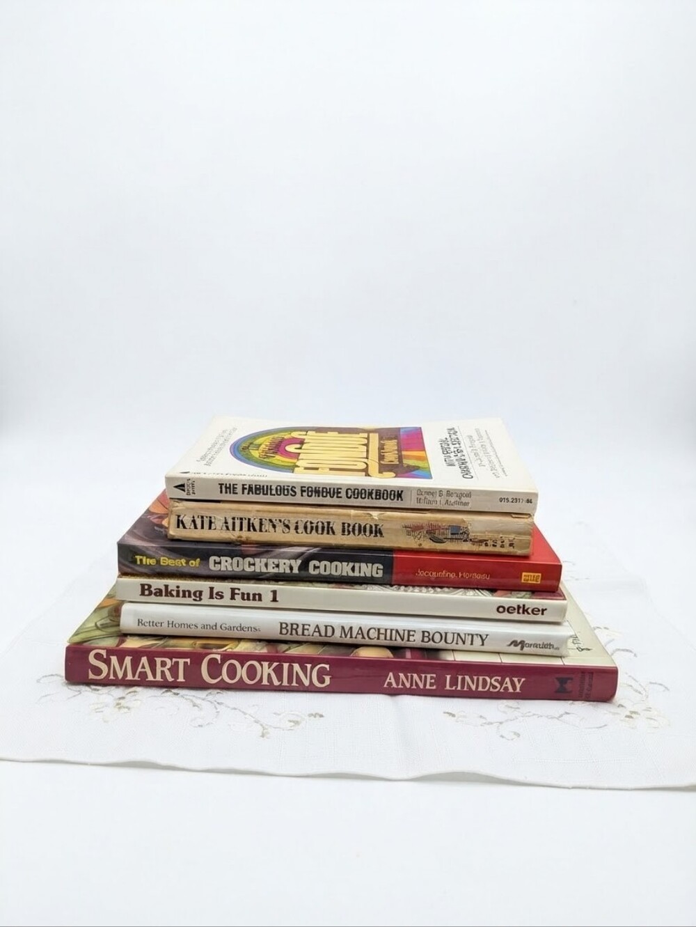 Vintage Cookbook Bundle (Set of 6) – Retro Kitchen & Baking Ephemera